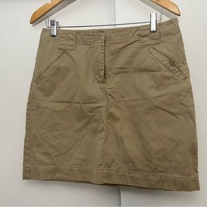 J. Crew size 8 khaki skirt